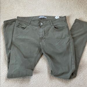 Zara Man olive green jeans